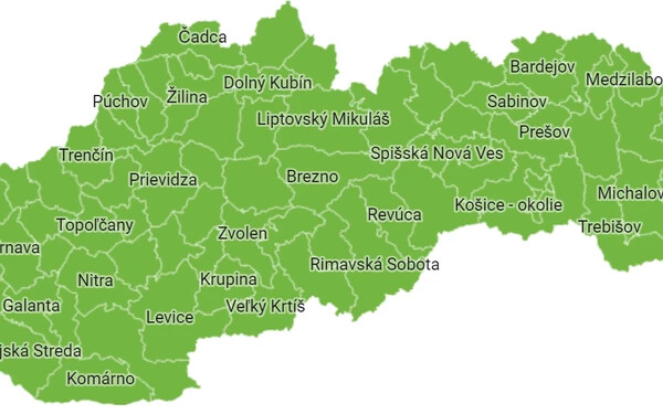 covid térkép