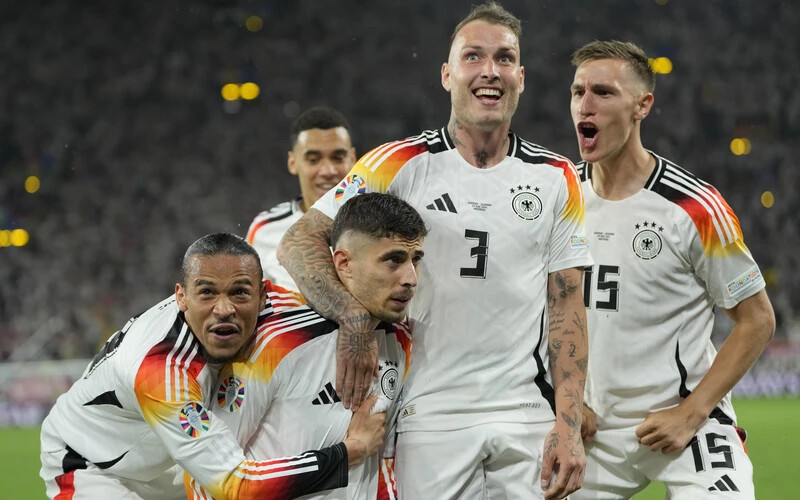Foci-Eb: A dánok legyőzésével negyeddöntős a házigazda német csapat