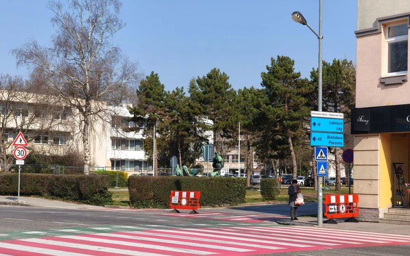 Dunaszerdahely, Szent István tér