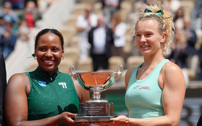 Kateřina Siniaková Taylor Townsend