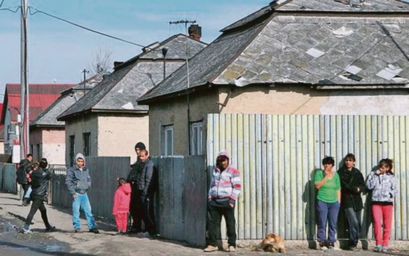 A roma telep az egyik gócpont