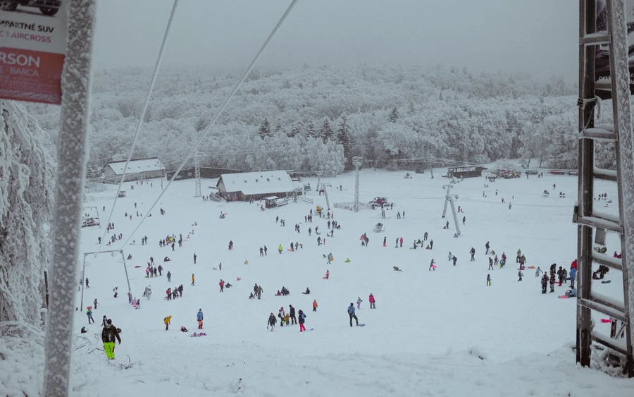 GALÉRIA: Lehullott az első idei hó Kassán