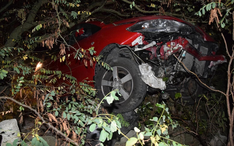 Részeg sofőr szenvedett balesetet az Érsekújvári járásban