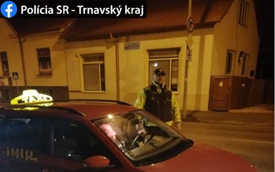 32 taxis munkáját ellenőrizték a rendőrök Dunaszerdahelyen