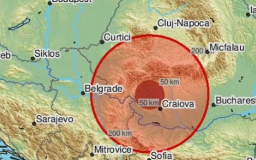 Rengéseit a szlovák határ közelében is érezni lehetett - jelentette az iMeteo. A földrengés epicentruma a mintegy 5 700 lakosú Runcu várostól mintegy 8 km-re, a 102 000 lakosú Szörényvár (Drobeta-Turnu Severin) várostól pedig 74 km-re volt.