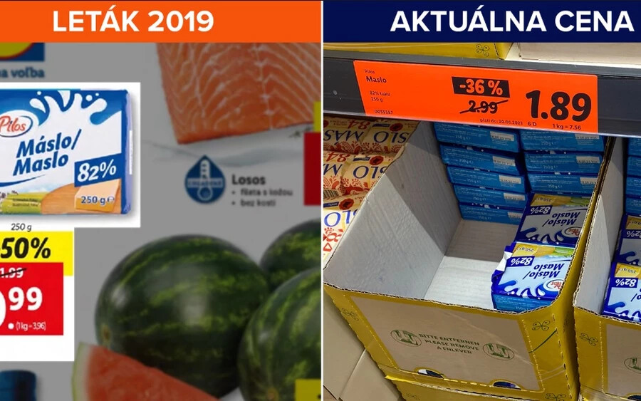 A tvnoviny.sk is kutatásba kezdett és megnézte a régebbi 2019-es szlovákiai szórólapokat, és összehasonlította a járvány előtti árakat a mostaniakkal. Az olaj és a vaj sokak számára az áremelkedés szimbólumává vált…
