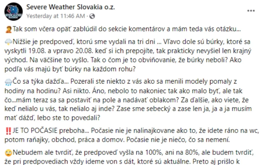 Siman szerint, aki pontosabb adatokat szeretne, az kövesse az együttes előrejelzéseket is.  „A klasszikus előrejelzéseket, például az ALADIN modell vagy akár az ECMWF modell kimenetelét figyelni kevésbé hasznos egy ilyen helyzetben, és az előrejelzés nagyon pontatlan lehet” - tette hozzá