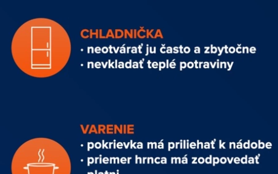 A Szlovák Innovációs és Energiaügynökség (SIEA) ötven ajánlást dolgozott ki arra vonatkozóan, hogy a háztartások hogyan takarékoskodhatnak. A spóroláshoz szükséges szokásokat szerintük olyan hétköznapi tevékenységek során lehet elsajátítani, mint például a mosás.