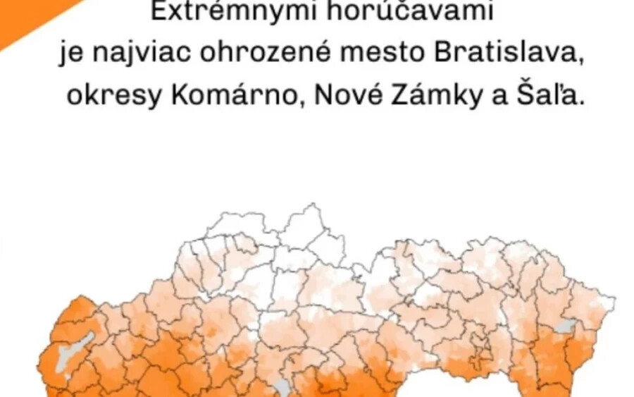 „Szenc nagy részét mezőgazdasági területként használják, ami növeli az aszály kockázatát. A veszélyeztetett járások másik csoportja Szlovákia délkeleti részén, Tőketerebes (Trebišov) és Kassa (Košice) környékén található” – tették hozzá az elemzők.