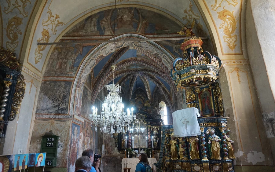 A martonházi templom (Vataščin Péter felvétele)