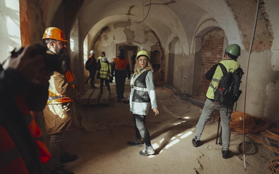 FOTÓK: Így halad a krasznahorkai vár felújítása