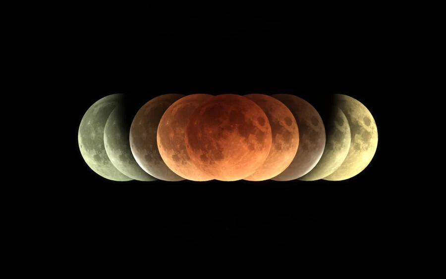  A Föld mellett elhaladó és a Holdat érő napfényt a légkör eltorzítja, így a Hold teljes fogyatkozáskor rozsdavörös árnyalatot vesz fel. Ha lemaradsz erről a holdfogyatkozásról, a következő részleges holdfogyatkozást csak 2024. szeptember 18-án láthatod.