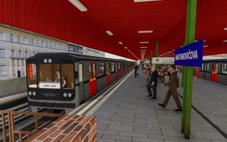 Az egykori Csehszlovákia kormányzat azért szeretett volna metrót építeni Pozsonyban, mivel úgy gondolták, hogy a főváros 2050-ig milliós településsé válik. A metró végül nem készült el, csak Andrej Fidrich vizualizációja mutatja be, hogy is nézett volna ki Pozsonyligetfalu és a városközpont közötti szakasz - írja a startitup.sk.