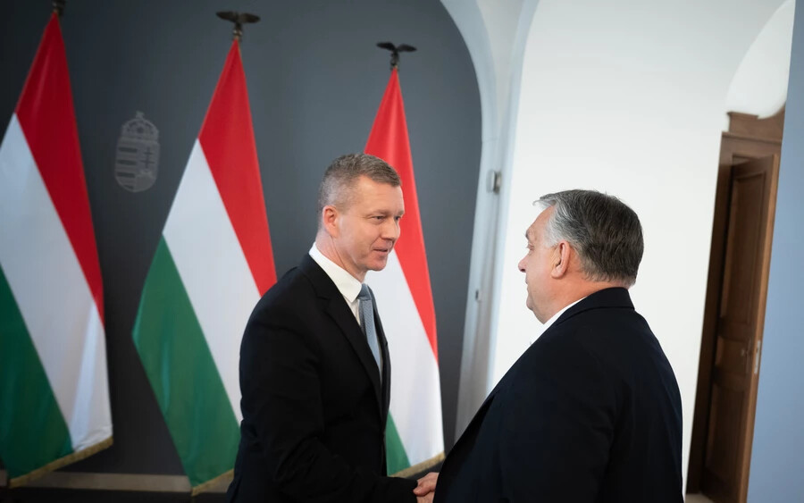Orbán Viktorral tárgyalt Budapesten Forró Krisztián (FOTÓK)