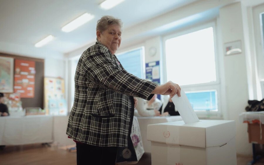 A Bodrogköz keleti csücskében sorra érkeznek a választópolgárok a szavazóhelyiségekbe