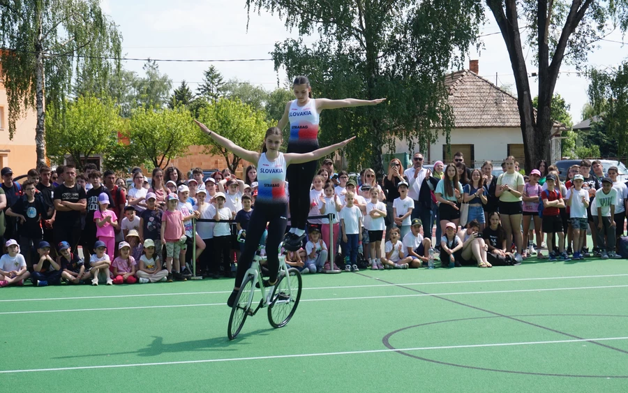 A Gútai Teremkerékpár Klub bemutatója (fotó: Vataščin Péter)