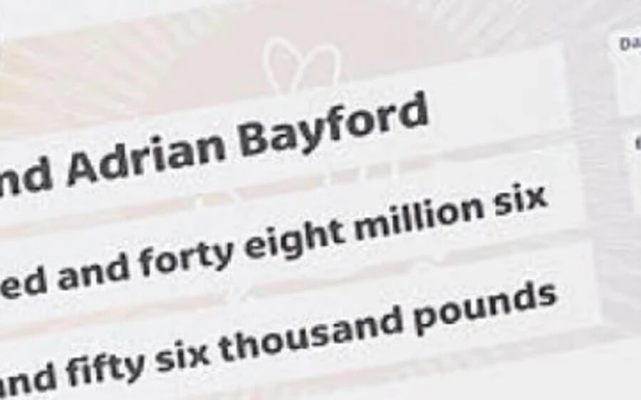 Bayford összesen 25 millió dollárt adományozott a rokonainak, amit adósságok törlesztésére vagy új ház vásárlására fordítottak. Ma már a milliomosnő egyáltalán nem tartja velük a kapcsolatot. „Elfelejtették, honnan jöttek” - mondta, hozzátéve, hogy a családja mohó és nagyravágyó lett.
