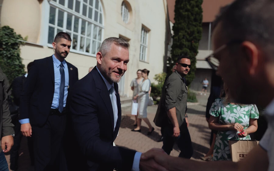 Átvette kassai elnöki irodáját Peter Pellegrini szlovák államfő