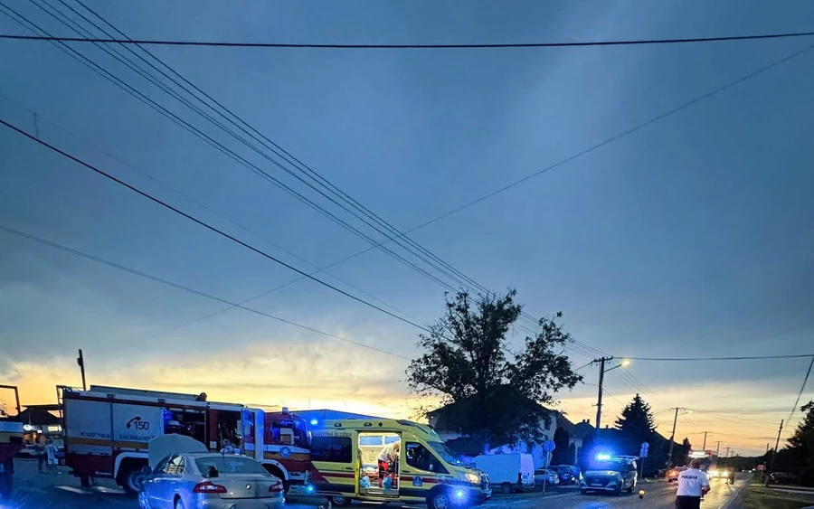 Tragédia Gútán: meghalt egy motoros, miután elütötte egy autó