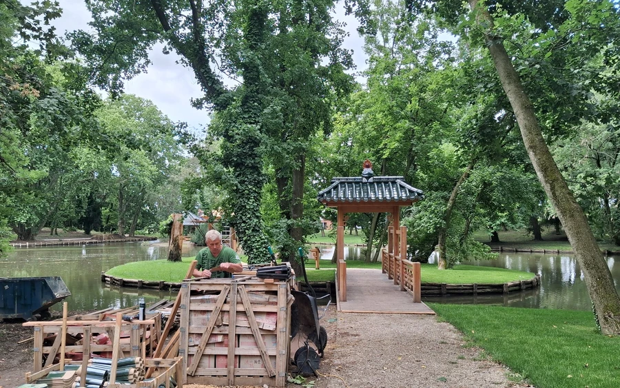 A Pagoda az eredeti másolata lesz