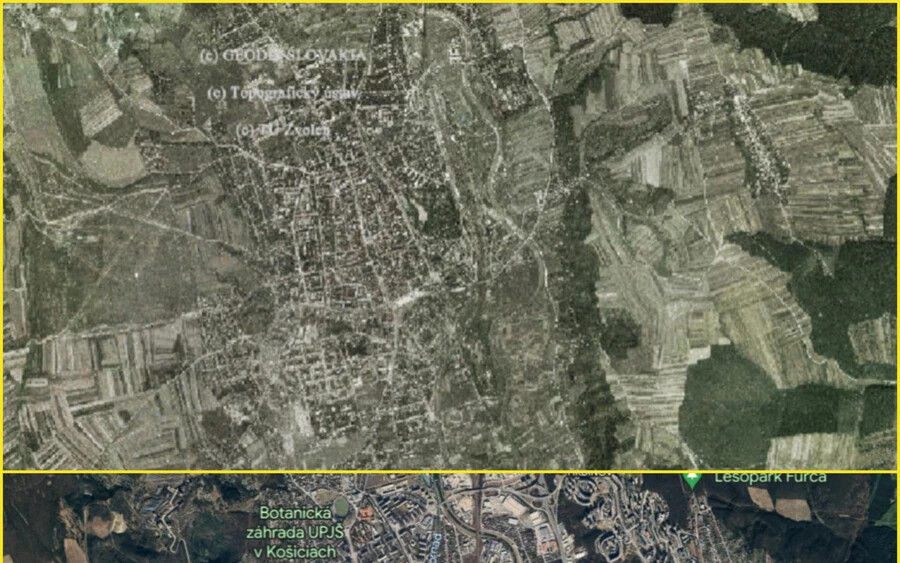 A térképet a GEODIS SLOVAKIA, s. r. o. alkotta meg a Ján Lipský ezredes Besztercebányai Topográfiai Intézetének archívumából származó légifelvételek alapján.