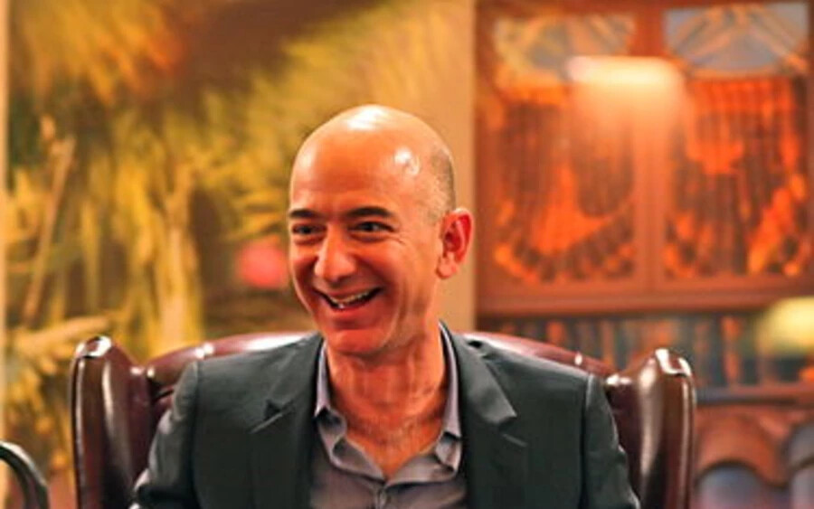 Jeff Bezos, az Amazon alapító elnöke. 191 milliárd dollár a vagyona, ezzel a világ második leggazdagabb embere.