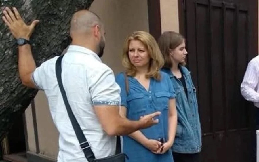 Zuzana Čaputová 2018-ban. 