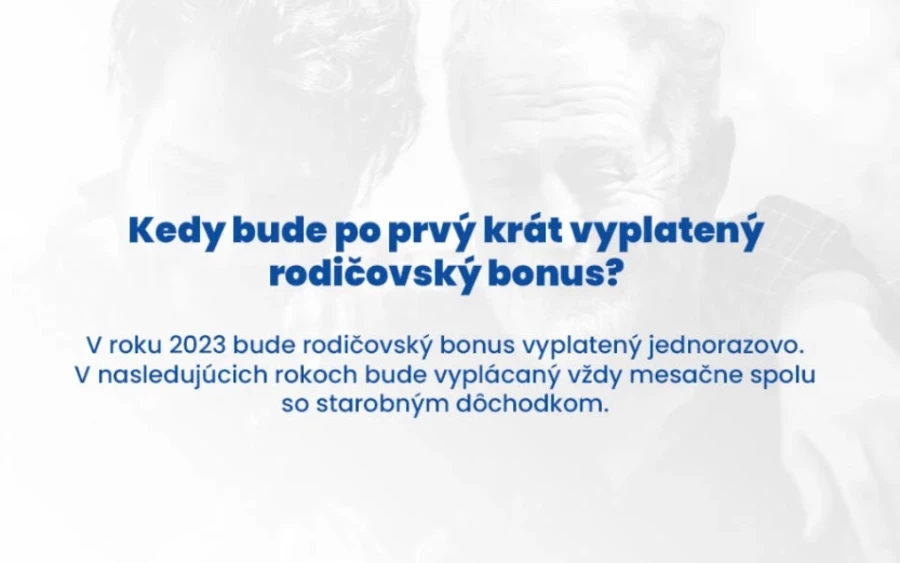 Ugyanakkor a Szociális Biztosító olyan nyilatkozatok adatait is feldolgozta, amelyek alapján a gyermek megtagadta a biológiai szülőtől a szülői nyugdíjra való jogosultságot, vagy a bónuszt helyettes szülőhöz irányította át. „19 531 gyermektől kaptunk nyilatkozatot, ebből 19 273 gyermek nem értett egyet a bónusz folyósításával” – mondta Michal Ilko, a Szociális Biztosító főigazgatója.