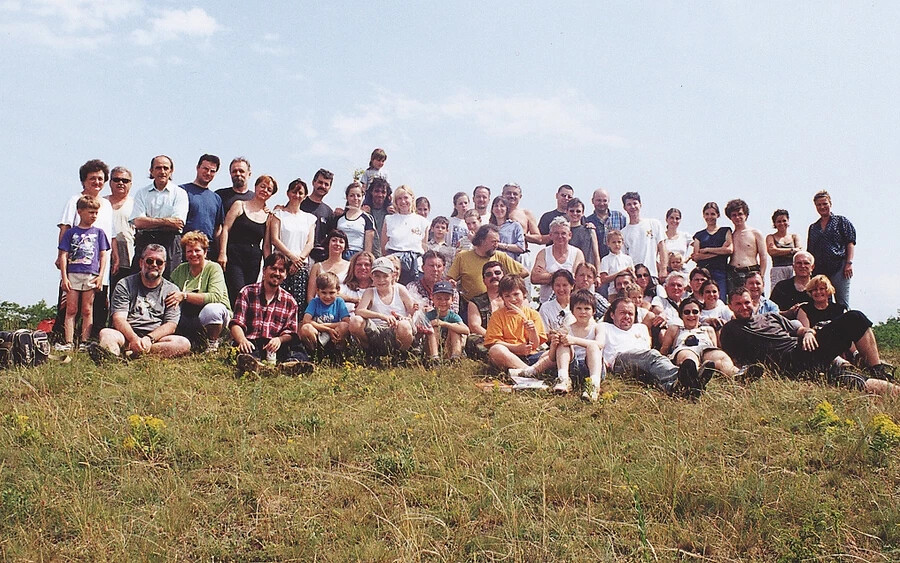 Göndöcs László-emléktúra Kovácspatakon, 2002-ben (Fotók: Szabó Máté, Frühauf Imre, Himmler György és Németh László)