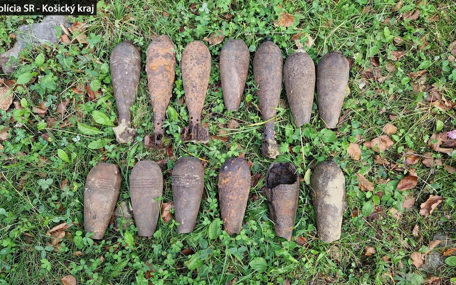 Gombászni mentek, második világháborús gránátokat találtak az erdőben (FOTÓK)