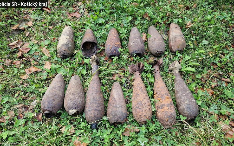 Gombászni mentek, második világháborús gránátokat találtak az erdőben (FOTÓK)