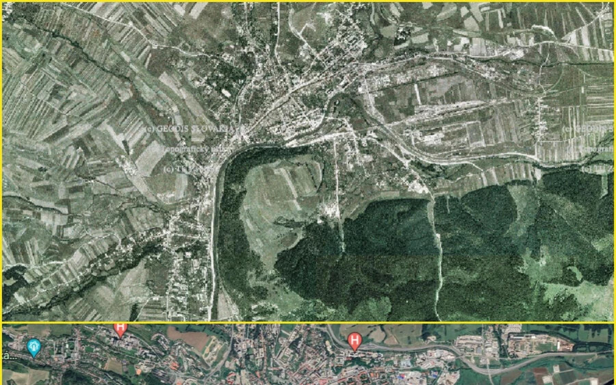 A brainee.honline.sk a térképen megnézte, hogyan néztek az egyes kerületi városok 73 évvel ezelőtt. Pozsonyban akkoriban csak egy híd vezetett át a Dunán, Nagyszombat és Eperjes jelentősen kisebb volt, Zsolnán pedig még nem épült meg a vízmű...