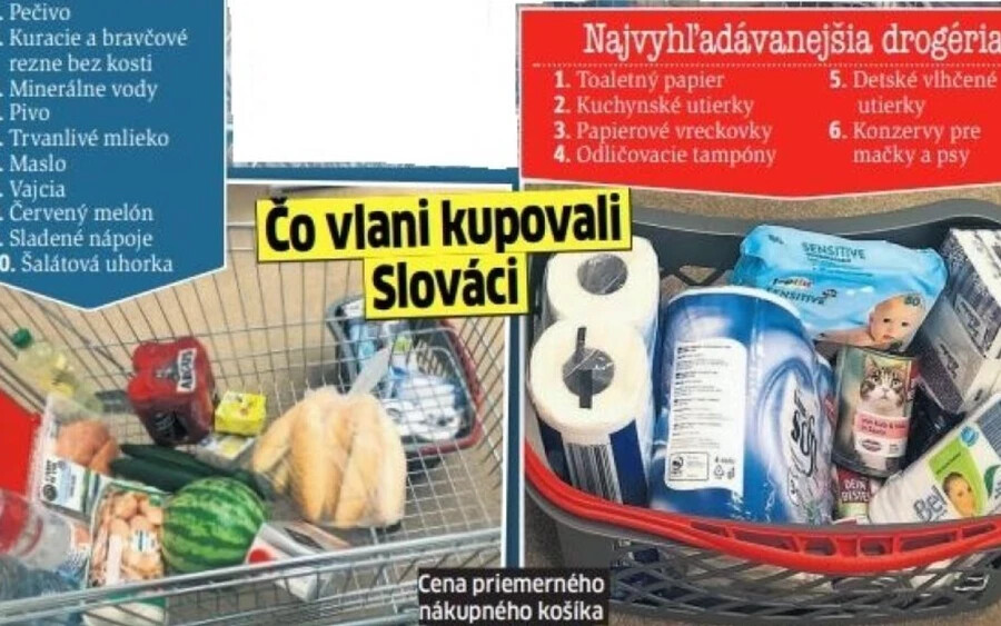 Pékáru, húskészítmények, ásványvíz, sör, tartós tej, vaj, tojás, dinnye, édesített italok, uborka – ezek voltak a legvásároltabb termékek. 