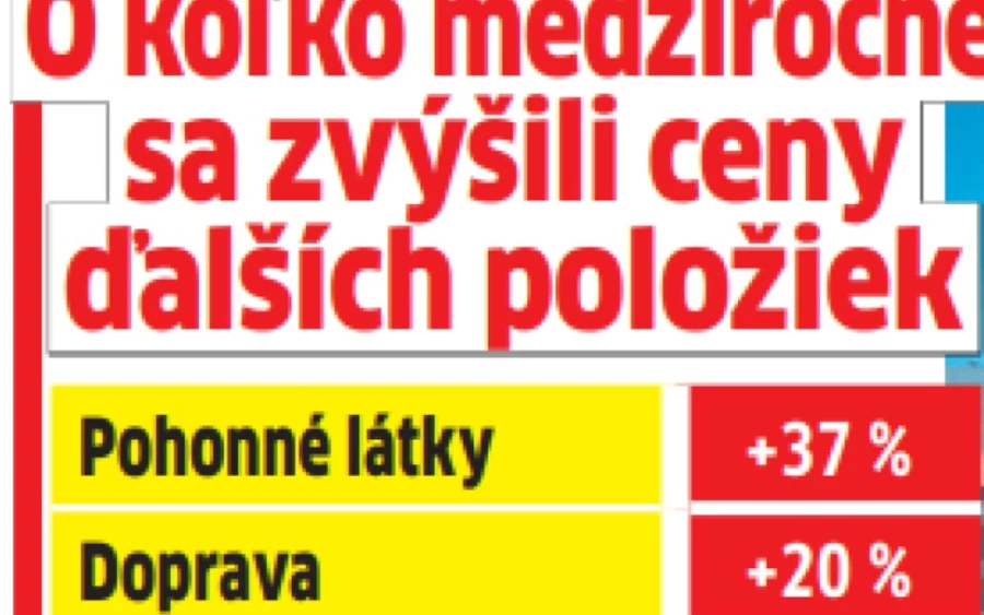 Szakértők azonban arra figyelmeztetnek, hogy a szlovákiai infláció a jövő év elején új lendületet kap, amikor az energiaárakról szóló szabályozás hatályba lép. „Ha a háztartási áramárak rögzítésére vonatkozó szerződések nem valósulnak meg, az infláció az év elején meghaladhatja a 20 százalékot" - mondta Ľubomír Koršňák.