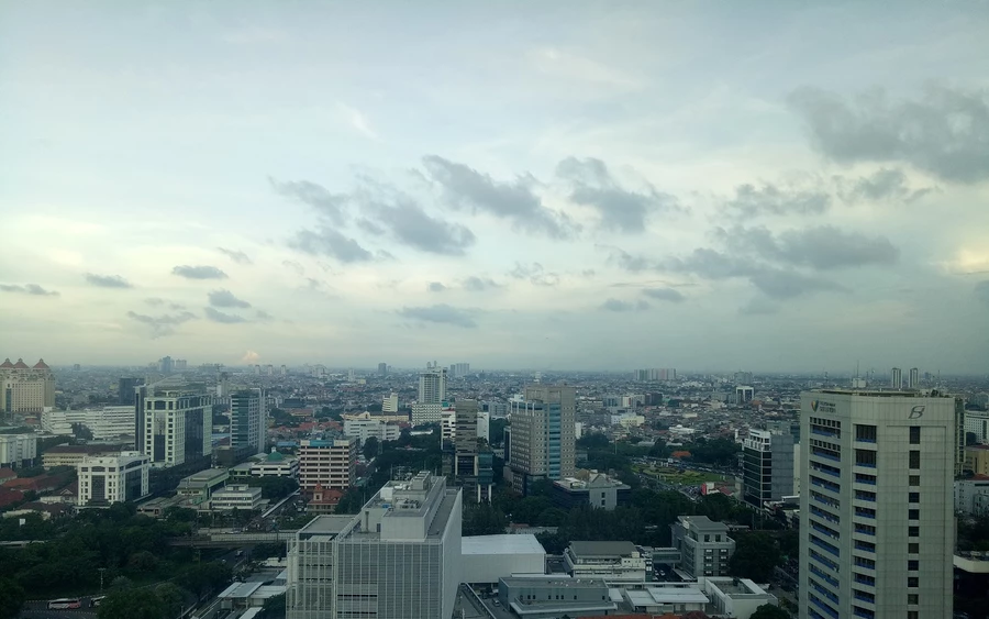 4. Jakarta, Indonézia (31,7 milliós lakos)