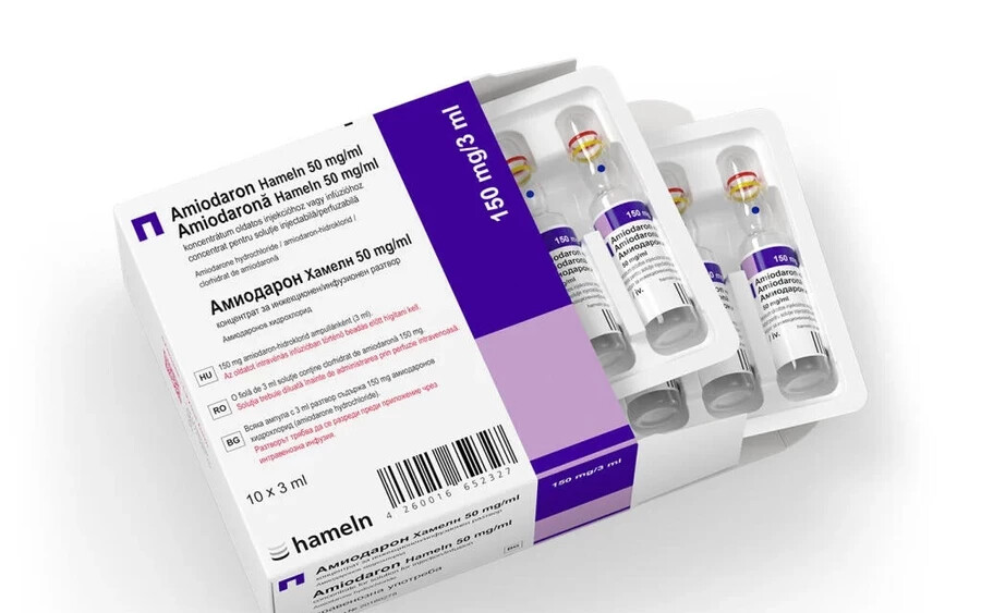 Bejelentették az Amiodaron hameln 50 mg/ml (139503A tételszám) visszahívását is, mivel a címkéje nem felelt meg a specifikációnak. Az ezzel a gyógyszerrel történő kezelés nincs veszélyben, mivel más helyettesítő készítmények is rendelkezésre állnak a piacon.