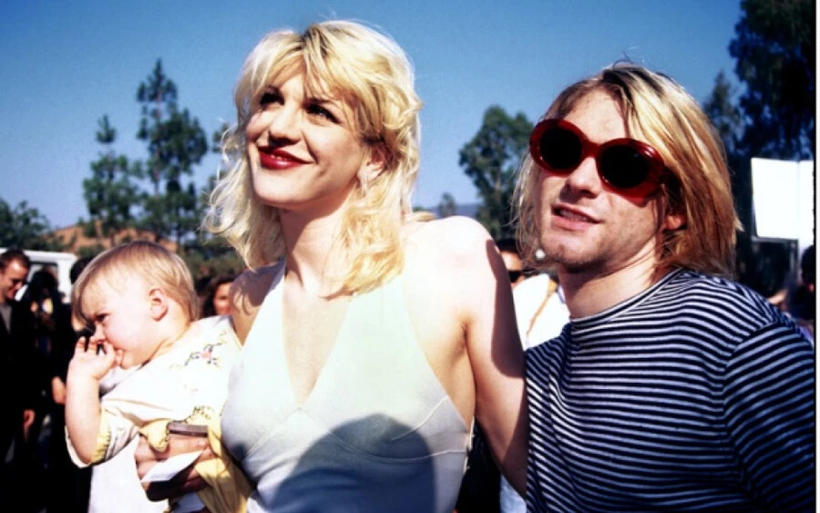 Kurt Cobain a Courtney Love