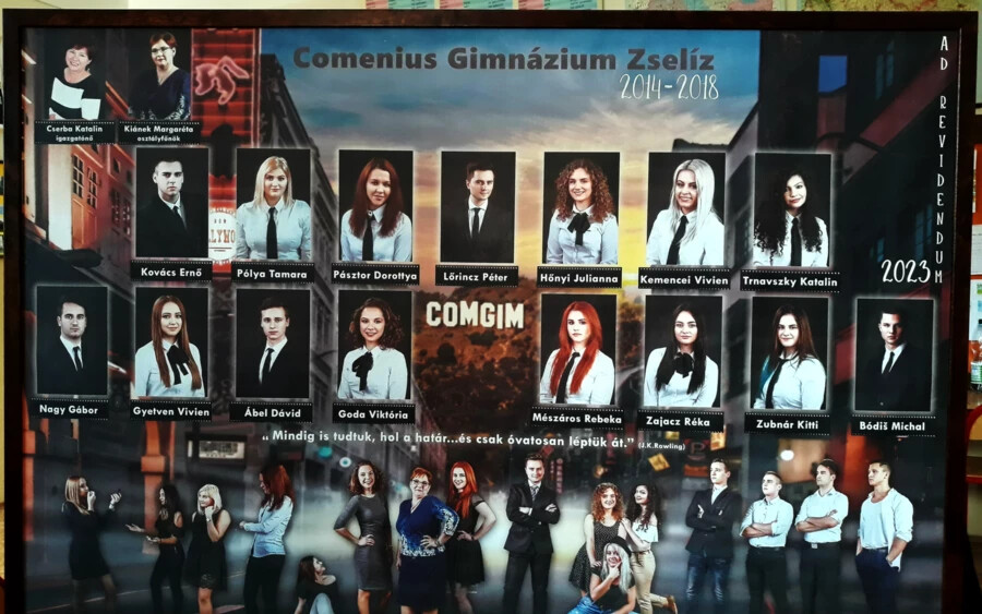 Comenius Gimnázium Zselíz