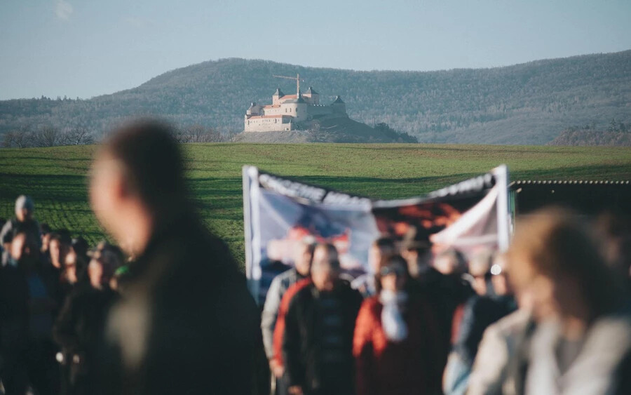 A megmozduláson nagyjából 500 tüntető vett részt