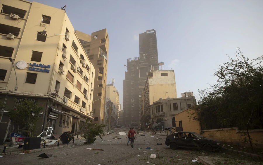 bejrúti robbanás