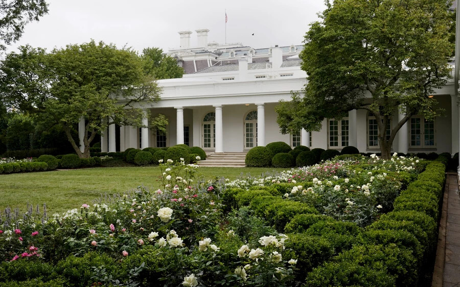 Fehér Ház Rózsakert