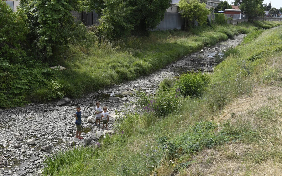 A rendkívüli hőség miatt kiszáradt a Bódva folyó 15 kilométeres szakasza