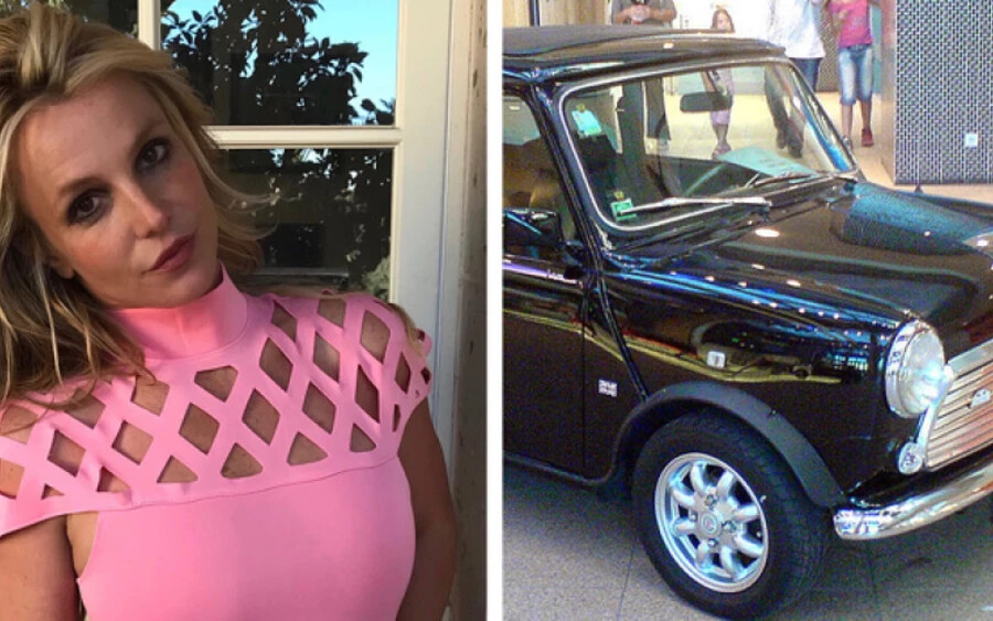 Britney Spears: BMW Mini Cooper