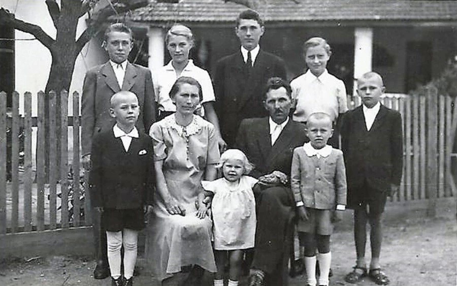 A Varga család 1952-ben.