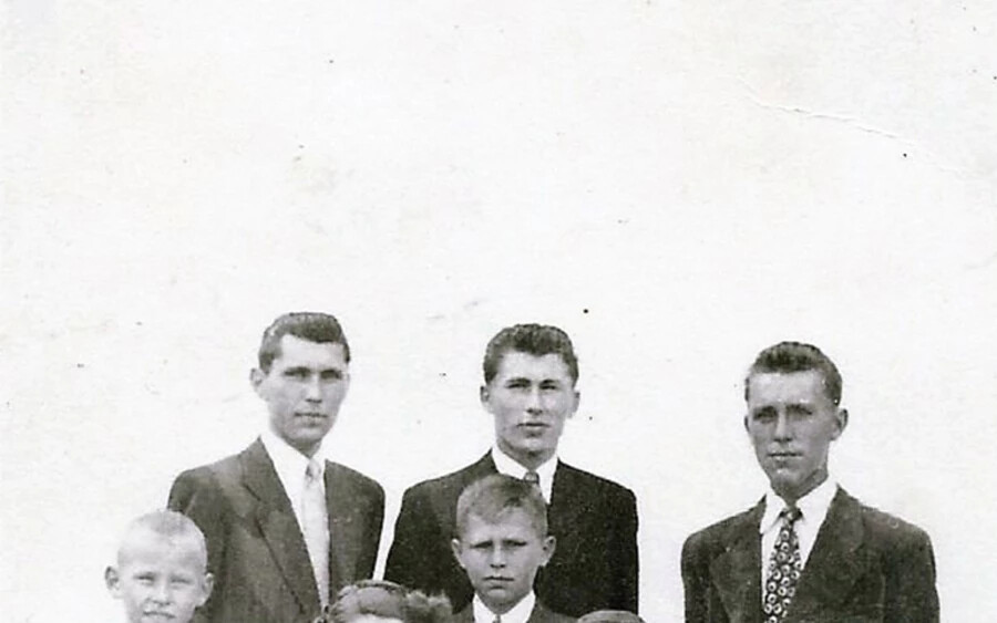 A Varga család 1954-ben.