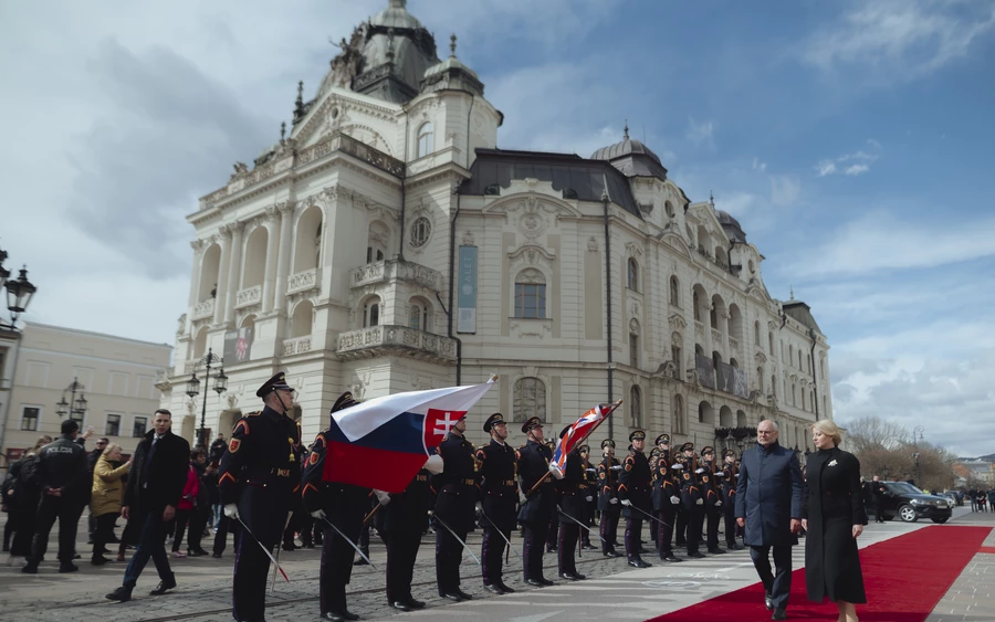 Elnöki találkozó Kassán: a szlovák és az észt államfő szerint Európa biztonsága... (FOTÓK)