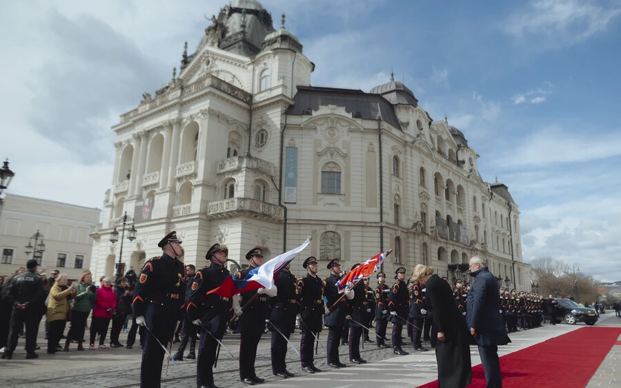 Elnöki találkozó Kassán: a szlovák és az észt államfő szerint Európa biztonsága... (FOTÓK)