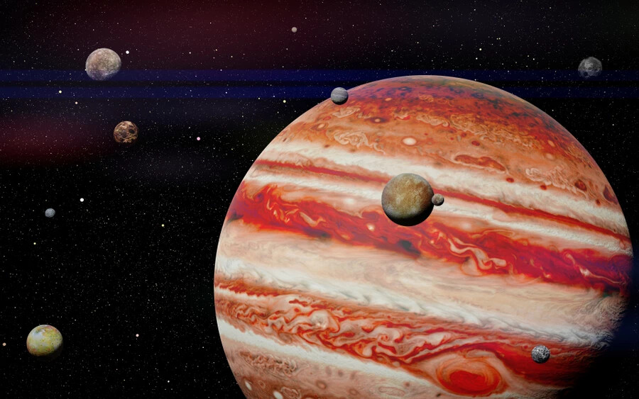 A földi számítás szerint egy harminc éves ember a Jupiteren - 2,5 éves lenne