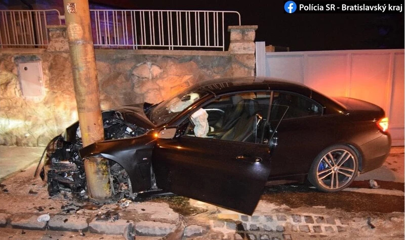 45 ezer eurós kárt okozott a BMW sofőre