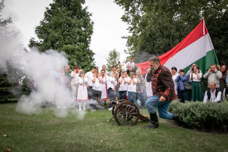 Háromszor sült el az ágyú (Szabó Csaba felvétele)